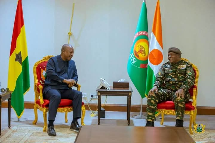 H. E. John Dramani Mahama Visits Niger