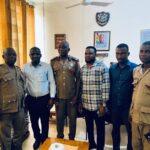 Volta Regional Director of YEA Strengthens Partnerships with Police and Fire Service Regional Commanders