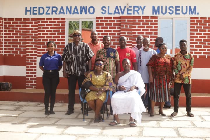 Tourism Minister Hon. Abla Dzifa Gomashie Begins Volta Regional Tour with Visit to Hedranawo Slave Museum