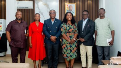 Hon. Dorcas Affo-Toffey, Engages Ghana Chamber of Shipping