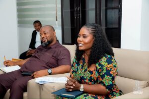 Hon. Dorcas Affo-Toffey, Engages Ghana Chamber of Shipping