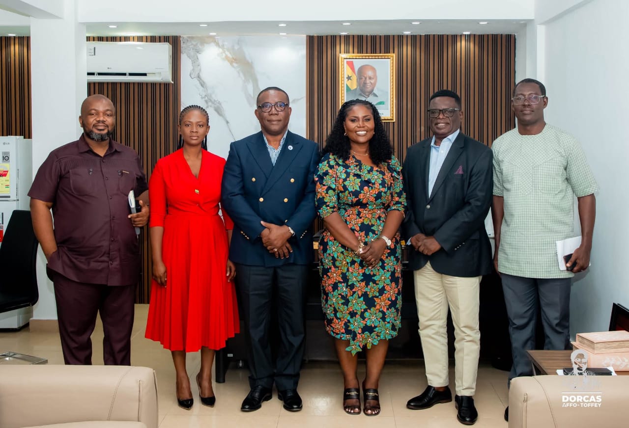 Hon. Dorcas Affo-Toffey, Engages Ghana Chamber of Shipping