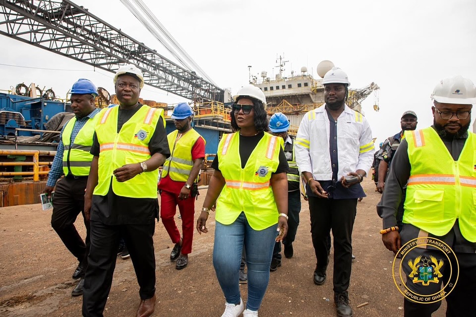 Hon. Dorcas Afotey Embarks on Familiarization Tour of Transport Sector Institutions