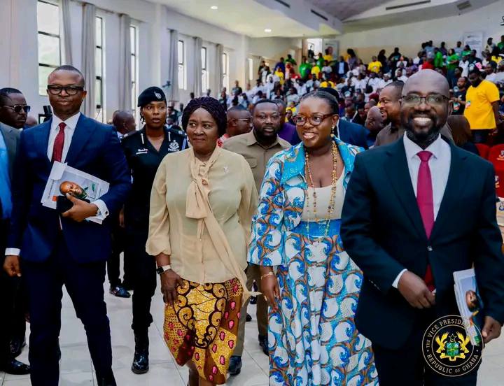 Vice President Naana Opoku Agyemang Hails Adwumawura Programme