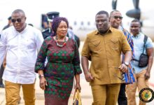Vice President Jane Naana Opoku-Agyemang Inspects Stalled Projects in Ashanti Region