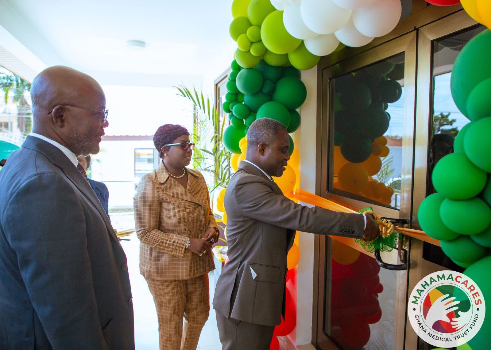 Health Minister Commissions New Ghana Medical Trust Fund Headquarters
